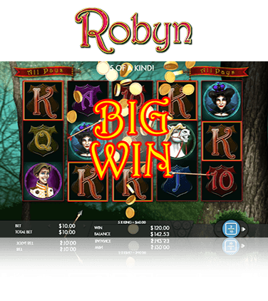 Robyn slot in-game view