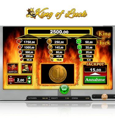 Merkur King of Luck Spiel