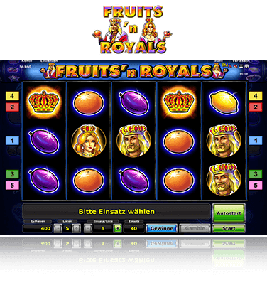 Fruits’n Royals Spiel
