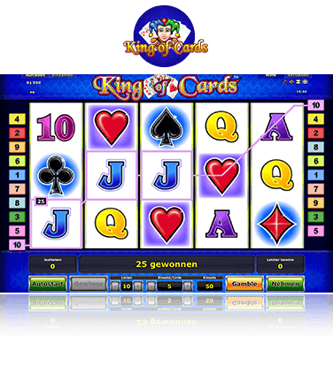 King of Cards Spiel