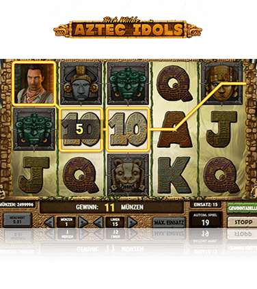 Aztec Idols Spiel