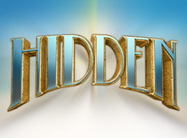 The Hidden slot game logo.