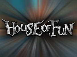 The House of Fun slot game logo.