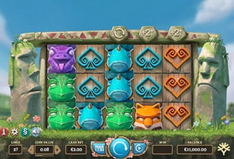 The Easter Island mobile slot
