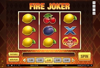 The Fire Joker mobile slot