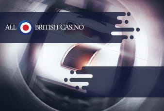 A mobile slot from the All British Casino with a QR code on top