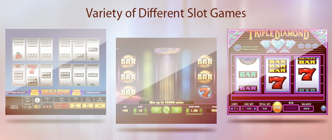 The Variety of Games Found at the UK's Best Slot Sites