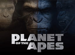 Image of the Planet of the Apes slot game. 