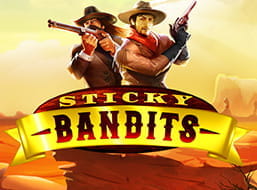 Image of the Sticky Bandits slot game.