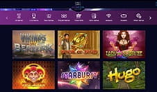 The Genesis Casino homepage