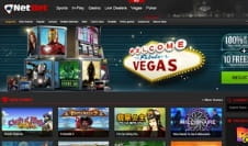 The Homepage of the NetBet Vegas Website