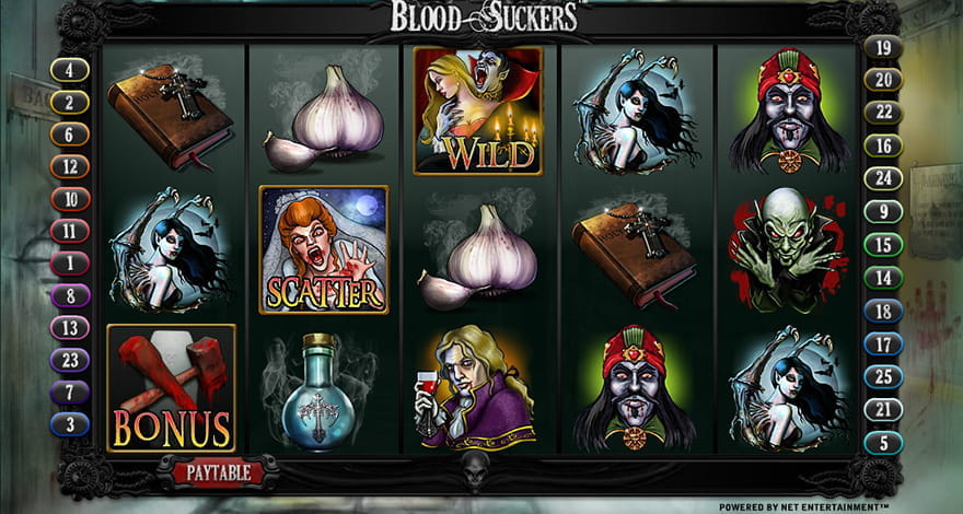 Blood Suckers NetEnt Slot
