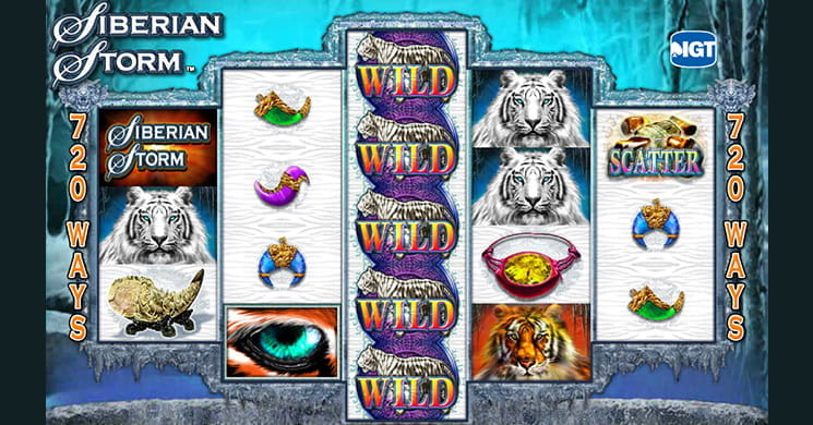 Siberian Storm is an Unconventional Slot