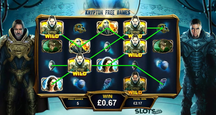 Man of Steel Slot by Playtech