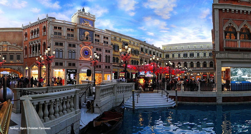 One of TripAdvisor's Highest Rated Gambling Destinations: the Venetian Macau Casino