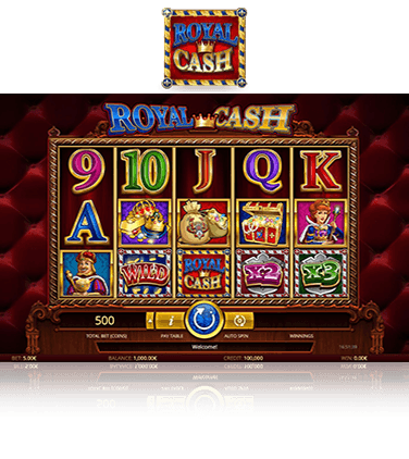 Royal Cash game in play mode