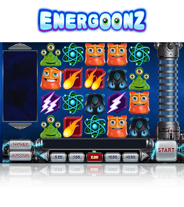 In-game view of Energoonz slot
