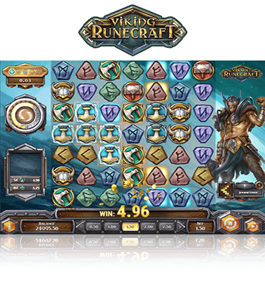 In-game view of Viking Runecraft slot