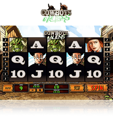 Cowboys & Aliens game
