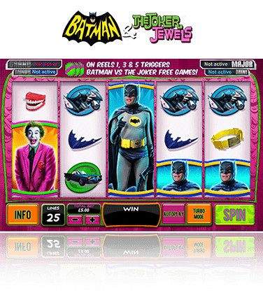 Batman & The Joker Jewels Game