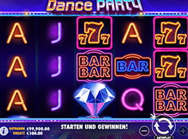 Das Dance Party Slotspiel