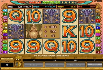 Mega Moolah Isis