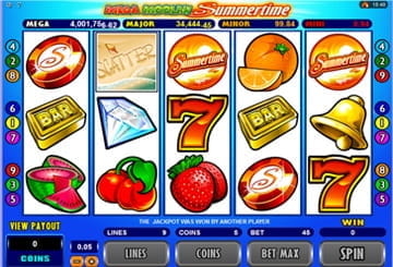 Mega Moolah Summertime