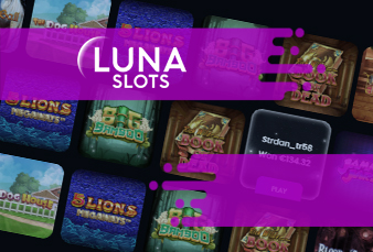 Die mobile Version von Luna Slots.