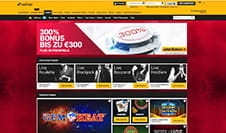 Die Homepage von betfair.