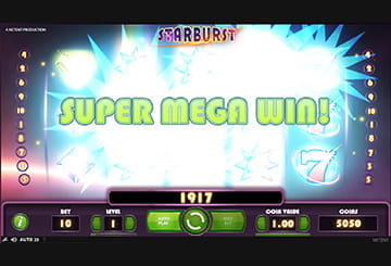 Starburst Super Mega Gewinn