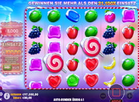 Das Freispiel-Feature bei Sweet Bonanza Xmas Online Slot