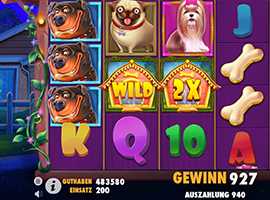 Die Freispiel Runden vom The Dog House Megaways Online Slot