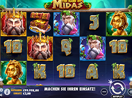 The The Hand of Midas Slot Game