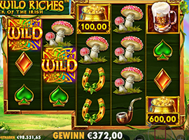 A Big Win on the Wild Wild Riches Slot Machine