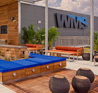 Das Bild zeigt das Büro von WMS Gaming.