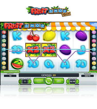 NetEnt Fruit Shop Spiel