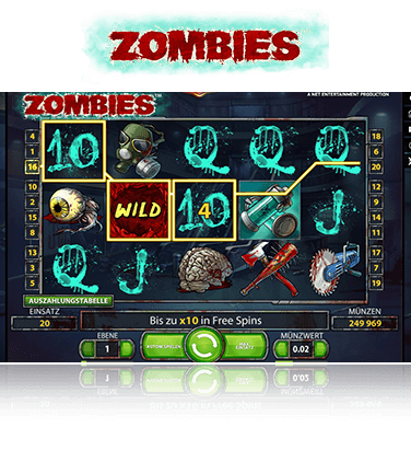 NetEnt Zombies Spiel