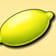 Zitrone-Gewinnsymbol