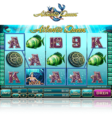 Atlantis Queen Spiel