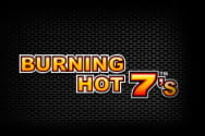 Burning Hot 7´s Slot von Novoline