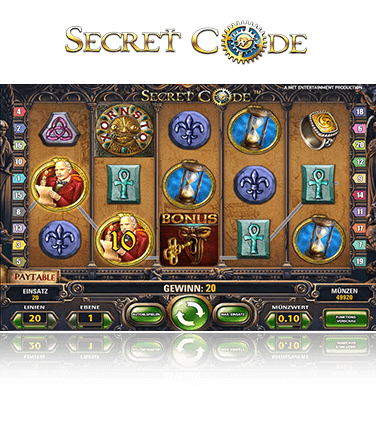 NetEnt Secret Code Spiel