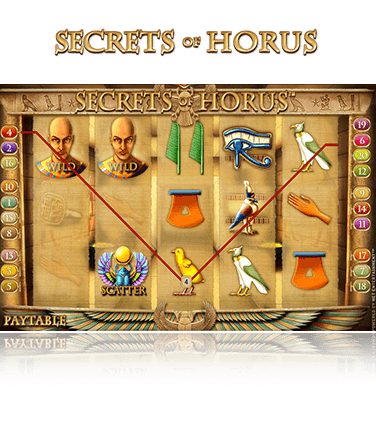 NetEnt Secrets of Horus Spiel