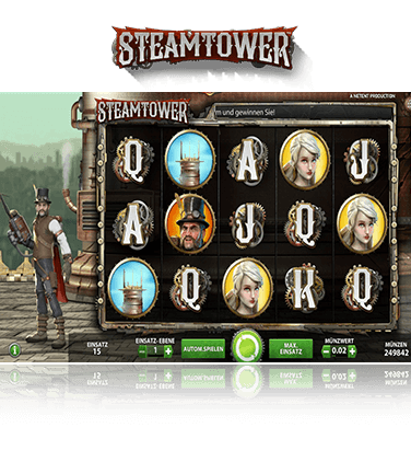 Steam Tower Spiel