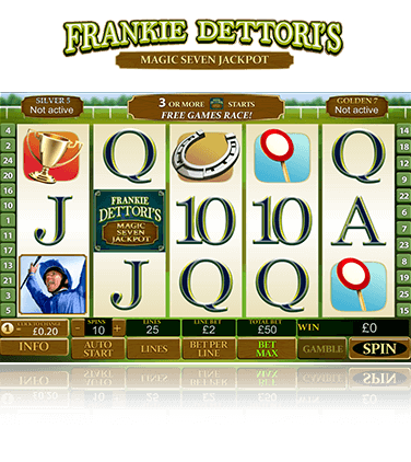 Frankie Dettori's Magic Seven Jackpot Spiel