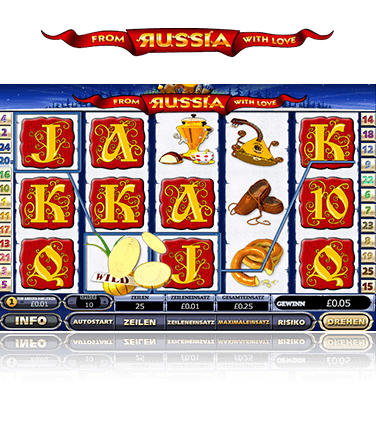 From Russia With Love Spiel