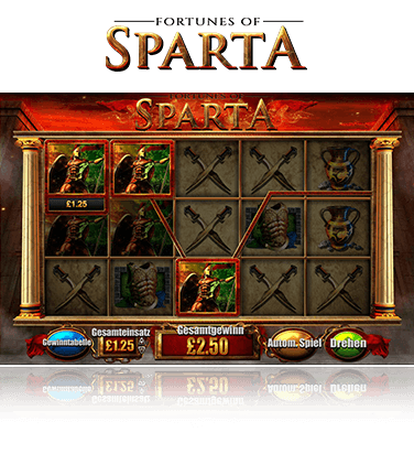 Merkur Fortunes of Sparta Spiel