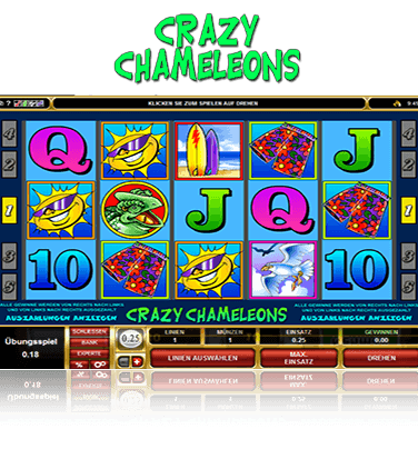Microgaming Crazy Chameleons Spiel