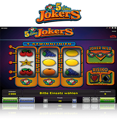 5 Line Jokers Spiel