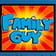 Das Bild zeigt das Family Guy Logo. 