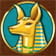 Das Bild zeigt das Anubis Symbol. 